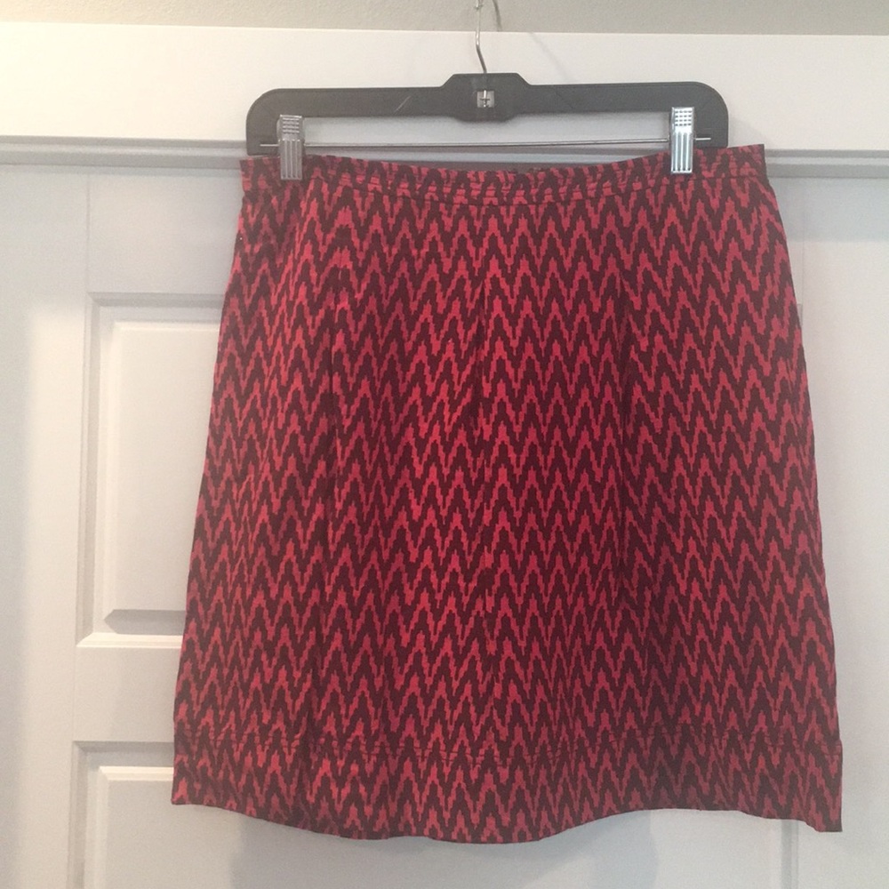 Loft sz 6 Linen/rayon skirt